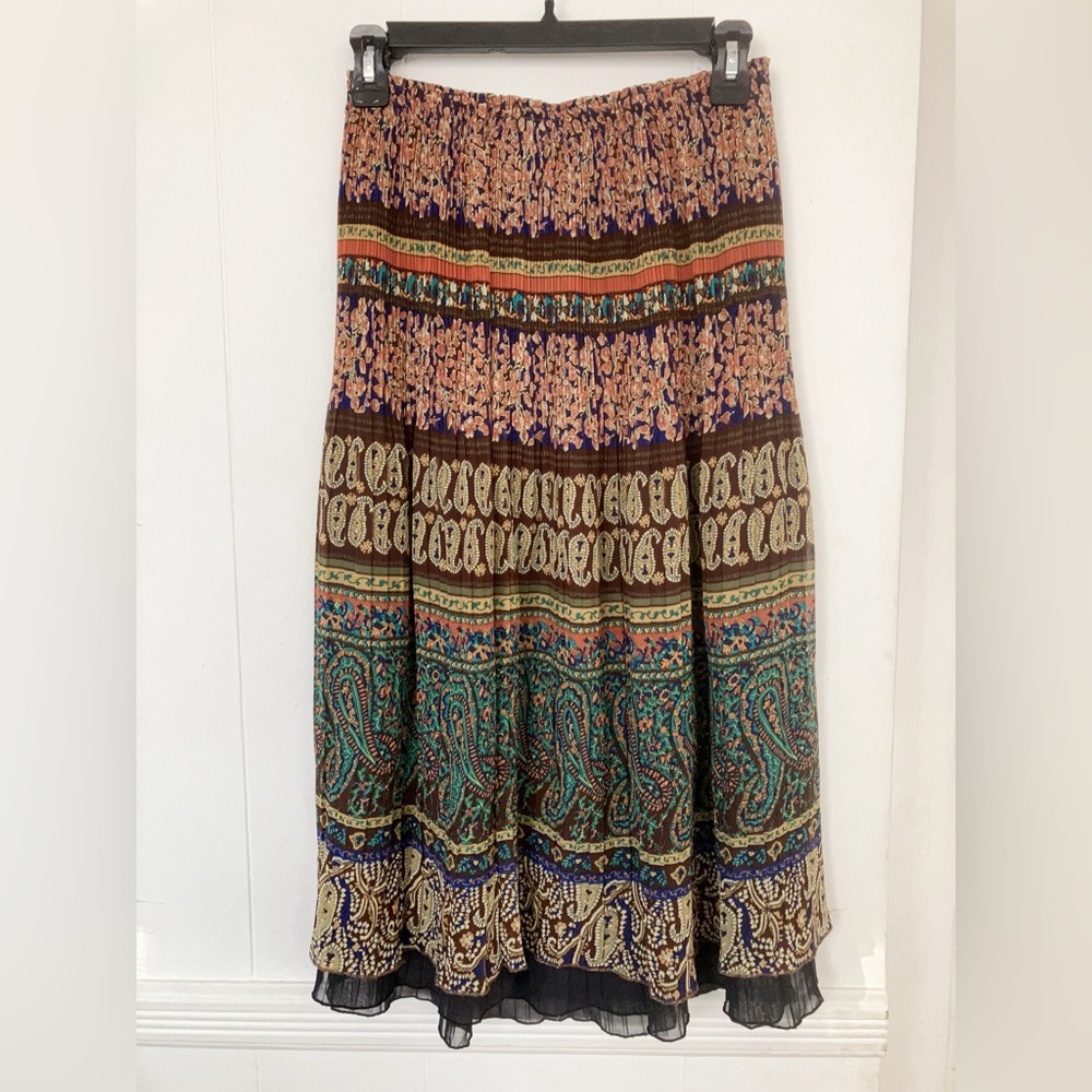 Women Multicolor Striped Skirt